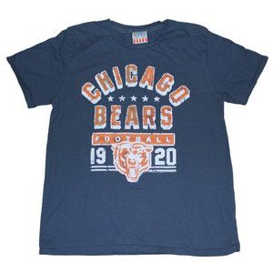 Junk Food Chicago Bears Navy Orange T Shirt Vintage Tee Youth ? L Large